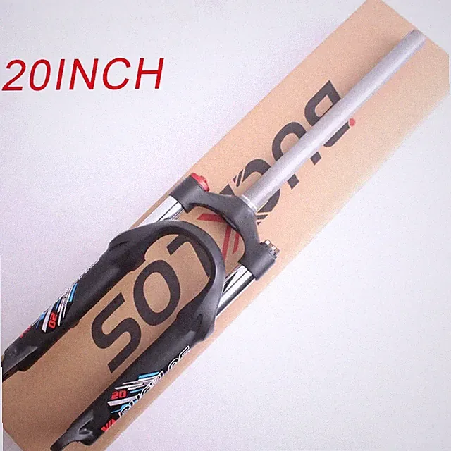 Folding Bicycle Front Suspension Fork 20inch 20er 50mm Travel Fit Disc Brake