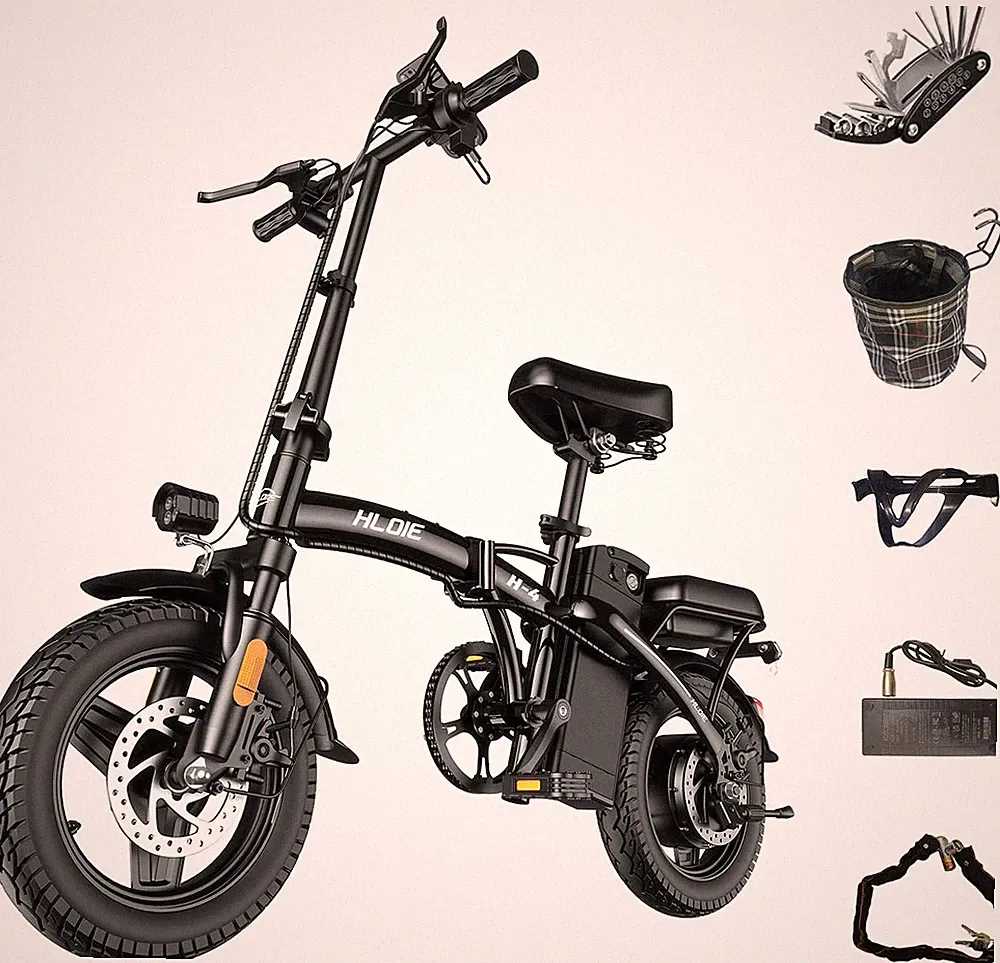 Folding Electric Bike for Adults Peak 750W Motor 23Mph Max Speed Foldable Elect