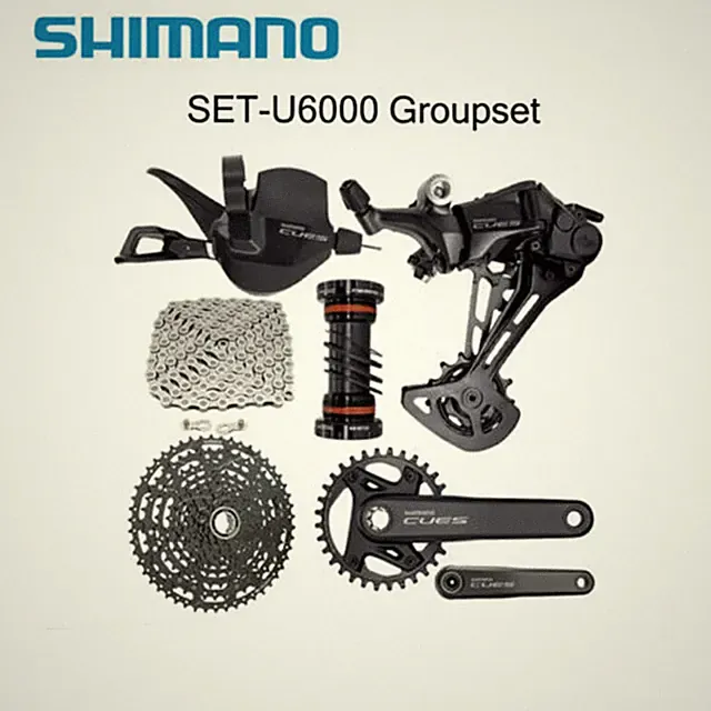 New SHIMANO CUES U6000 11 Speed Groupset 32T 170mm 45T 50T