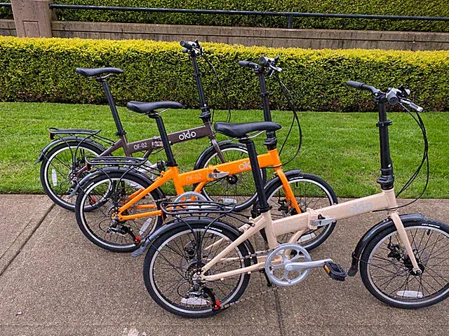 OKIO (7 speed) disc brake folding bike /foldable bike
