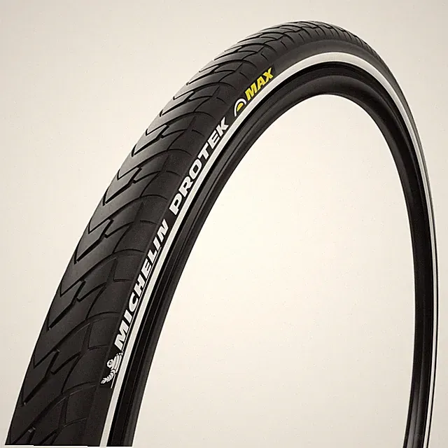 Protek Max BR 26x1.40 E-Bike Tire, Puncture-Resistant, Reflective Strip, City...